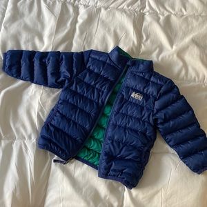 Kids REI reversible puffer jacket